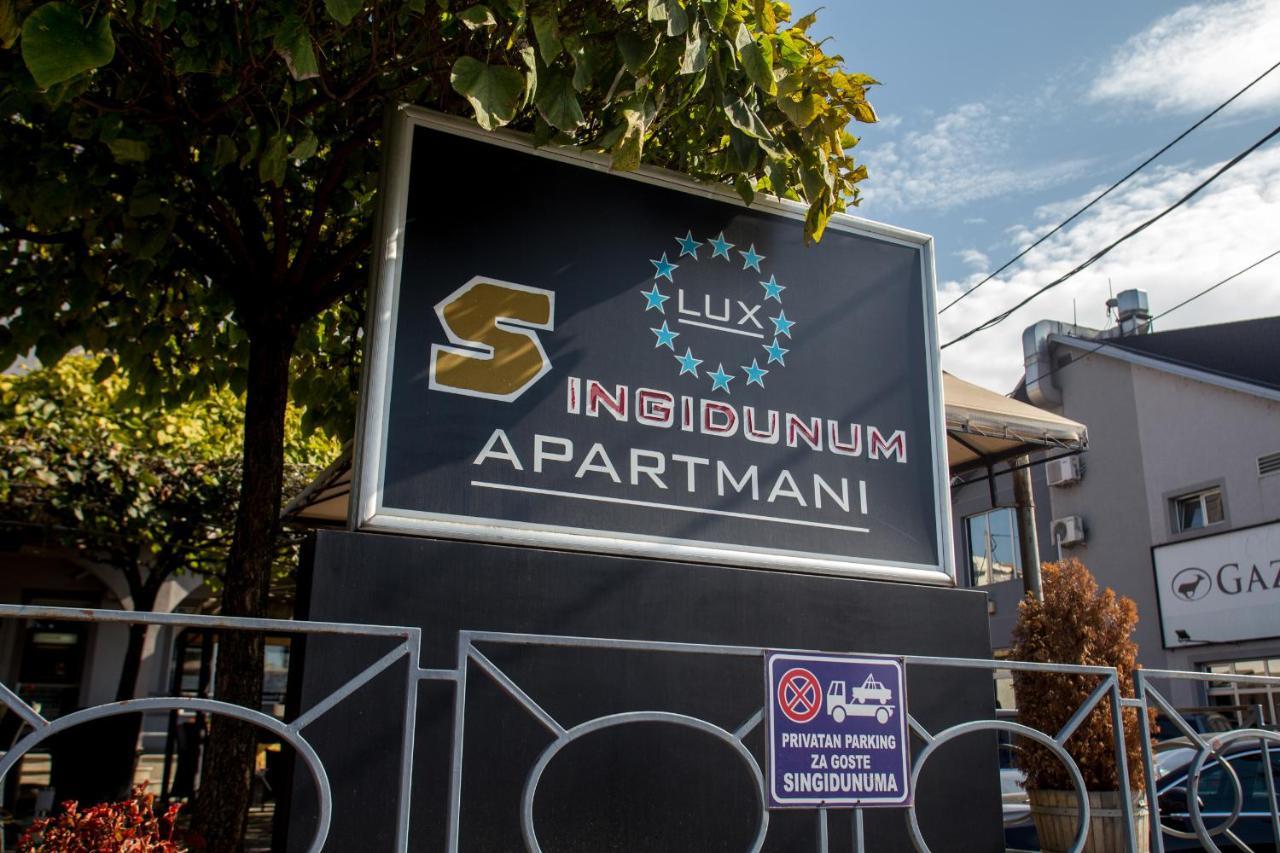 Apartments Singidunum 4 Lux Bělehrad Exteriér fotografie